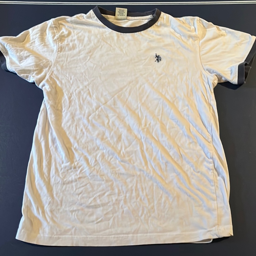 Polo Ralph Lauren White T-Shirt Size 14/16